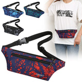 Sports Print Waist Pack Shoulder Bag Crossbody Bag Couple Mode