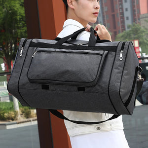 Men Sports Fitness Handbag Travel Large Capacity Portable Bag