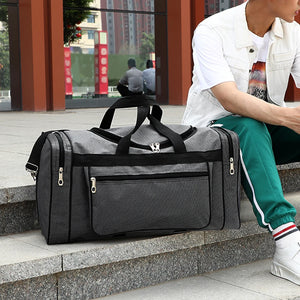 Men Sports Fitness Handbag Travel Large Capacity Portable Travel Bag