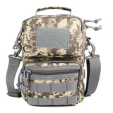 Men Tactical Bag Sling Mollle System Bags Sport Handbag Shoulder Pack Military C