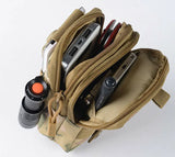 Men Tactical Belt Molle Waist Pouch Waist Pack Military Camouflage Bag Packs