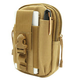 Men Tactical Belt Molle Waist Pouch Waist Pack Military Camouflage Bag Packs