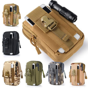 Tactical Molle Pouch Belt Waist Pack Bag Small Pocket Military