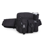Tactical Waist Bag Water Bottle Holder Fanny Pack for Outdoor Sports