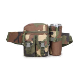 Tactical Waist Bag Water Bottle Holder Fanny Pack for Outdoor Sports