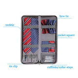 Men Tie Bag Business Pack Lightweight Durable Storage Organizer
