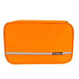 Waterproof Outdoor Toiletry Bag Orange Wash Pouch Travel Organizer