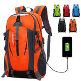 Men Travel Backpack Nylon Waterproof Teenagers Sport Back Pack Casual Hiking