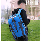 Men Travel Backpack Nylon Waterproof Teenagers Sport Back Pack Casual Hiking