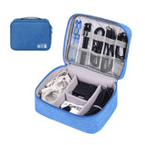 Men Travel Cable Storage Digital Bag Gadget Organizer Waterproof Pouch