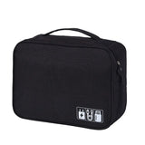Men Travel Cable Storage Digital Bag Gadget Organizer Waterproof Pouch