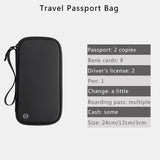 Travel Wallet Passport Holder Waterproof Organizer Document Bag