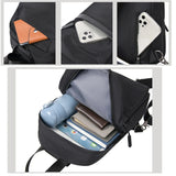 Men Ultralight Backpack Soft Polyester School Laptop Waterproof Travel Shopping