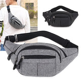 Men Women Waist Bag Large Phone Hip Bag Heuptas Travel Fanny Pack
