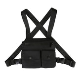 Men Waist Bag Hip-hop Chest Rig Bag For Men Tactical Vest Pack