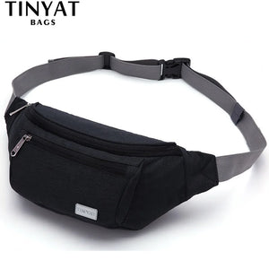 Canvas Men Waist Bag Pouch Fanny Pack