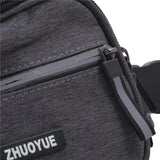 Men Waist Bag Pack Casual Functional Belt Bag Large Belt Pouch Phone Money
