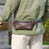 Men Waist Bag Pack Casual Functional Money Phone Belt Bag Male Unisex Sling Bag