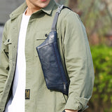 Men Waist Bag Pack Casual Functional Money Phone Belt Bag Male Unisex Sling Bag