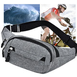 Men Waist Bag Pack Men's Wallet Purse Casual Large Phone Belt Bag Pouch
