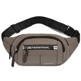 Waist Bag Pack Men's Wallet Purse Phone Belt Bag Pouch Canvas Travel Bag