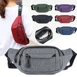 Canvas Waist Bag Pack Men's Wallet Purse Phone Belt Pouch Women Travel Bag