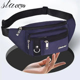 Men Waist Bag Pack Men's Wallet Purse Casual Phone Belt Bag Pouch