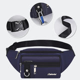 Men Waist Bag Pack Men's Wallet Purse Casual Phone Belt Bag Pouch