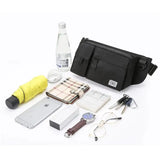 Men Waist Bag Pack Purse Casual Phone Belt Bag Pouch Women Oxford