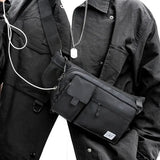 Men Waist Bag Pack Purse Casual Phone Belt Bag Pouch Women Oxford