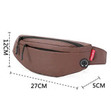 Canvas Waist Bag Pack Phone Belt Pouch Fanny Bag Hip