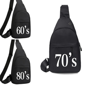 Canvas Waist Bag Pack Large Phone Belt Pouch Print Travel Fanny Banana Bag