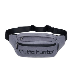 Canvas Waist Bag Travel Pack Phone Pouch Men Women Casual Crossbody Hip Bag