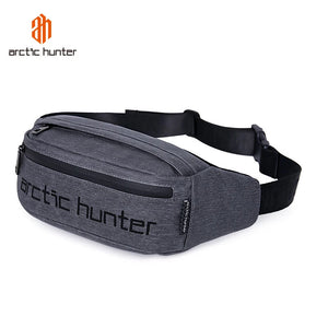 Canvas Waist Bag Travel Pack Phone Pouch Men Women Casual Crossbody Hip Bag