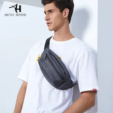 Canvas Waist Bag Travel Pack Phone Pouch Men Women Casual Crossbody Hip Bag