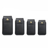 Men Waist Bag Phone Bags Pu Leather Fanny Classic Texture Creative Delicate