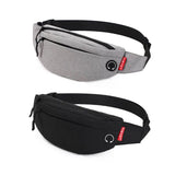 Men Waist Fanny Pack Belt Shoulder Bag Travel Hip Crossbody Purse