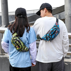 Men Waist Pack Chest Bag Casual Fanny Pack Phone Pouch Sports Belt Bag