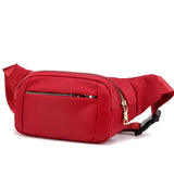 Nylon Waist Pack for Men Women Unisex Travel Phone Bag Pouch