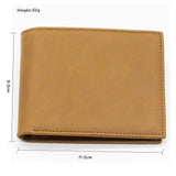 Men Wallet TO MY HUSBAND Engraved Purse for Christmas Birthday Anniversary