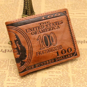 Men Wallet Male Purse Short For Portomonee Walet Partmone Kashelek