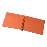 Men Wallet Short Skin Wallets Purses PU Leather Money Clips Solid Thin Wallet Fo