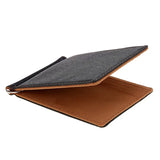 Men Wallet Short Skin Wallets Purses PU Leather Money Clips Solid Thin Wallet Fo