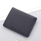 Men Wallet Mini Storage Space-saving Wallet Purse for Outdoor