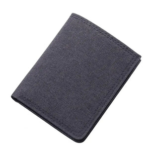 Men Wallet Mini Storage Space-saving Wallet Purse for Outdoor