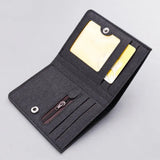 Men Wallet Mini Storage Space-saving Wallet Purse for Outdoor