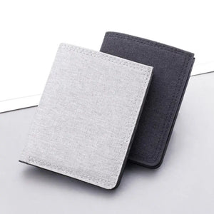 Men Wallet Mini Storage Space-saving Wallet Purse for Outdoor