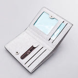 Men Wallet Mini Storage Space-saving Wallet Purse for Outdoor