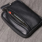 Short Money Clip Bag Leather Wallets for Men and Women