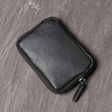 Short Money Clip Bag Leather Wallets for Men and Women